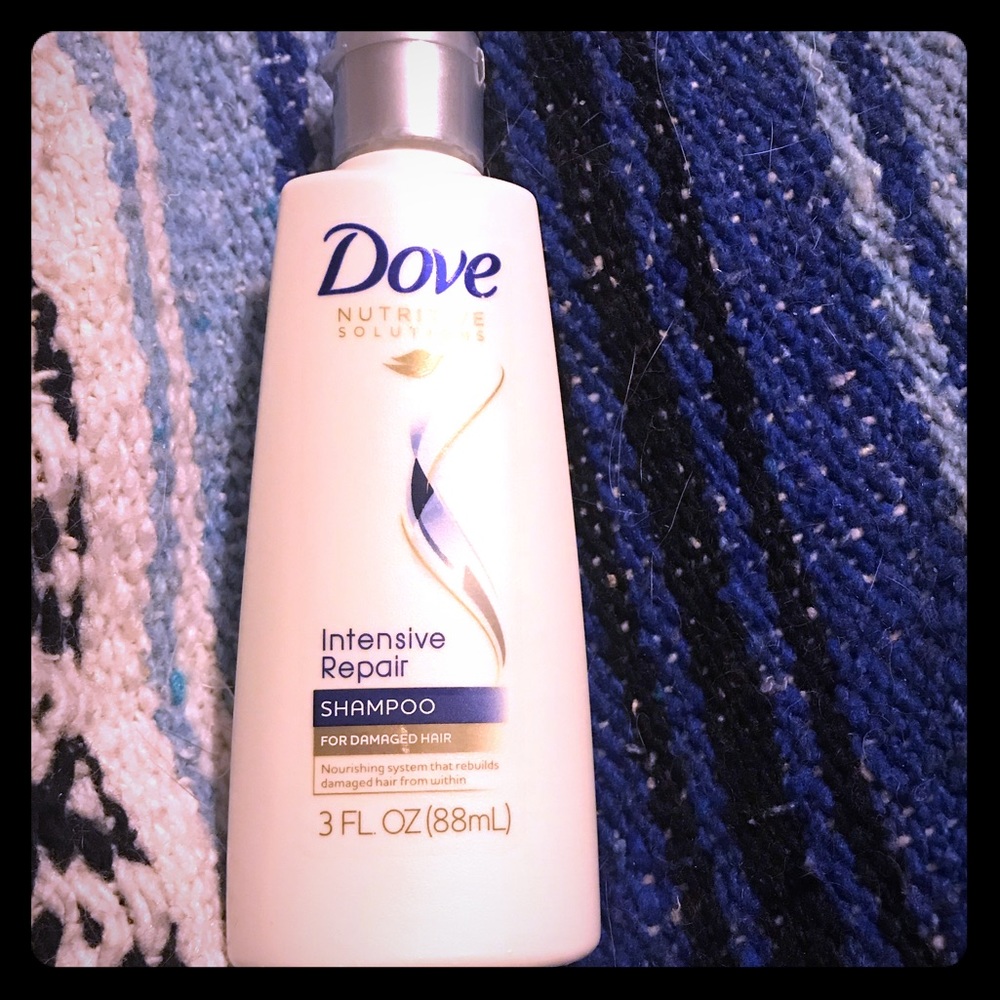 Dove Intensive Repair shampoo travel size